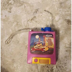 SL Vintage Flinstones kids plastic canteen toy